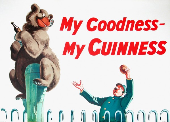 My goodness my guinness poster by VINTAGE POSTER